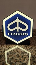 Piaggio LED Leuchtschild -