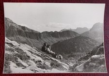 FOTO OBERSTDORF / WEG ZUR MINDELHEIMER HÜTTE / CA. 1950ER J. / SCHEYHING KASSEL