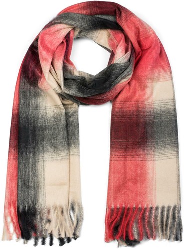 Unisex schal karo muster - schal,