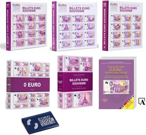Leuchtturm sammelalbum euro - sammelalbum, 0-euro