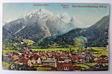 alte Lithografie Postkarte Bad Oberdorf-Hindelang