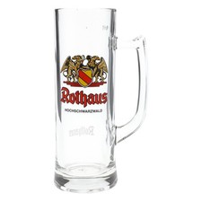 Rothaus bierkrug glas - glas, 0,4l
