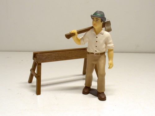 Schleich baumfäller mann - mann, mit