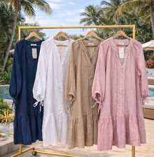 Puro Lino Made In Italy Navy