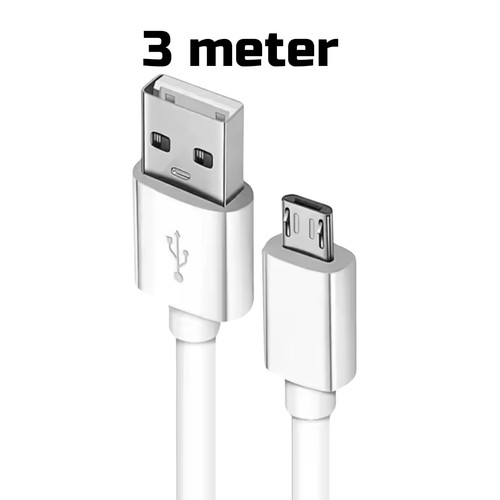 Micro usb ladekabel 3m - ladekabel, 2m