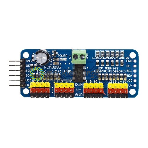 Pca9685 servomotor driver - pca9685,