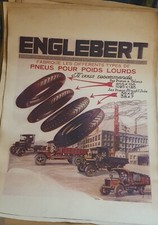Altes Plakat Englebert TOP