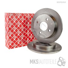 2x FEBI Bremsscheiben, Bremsen