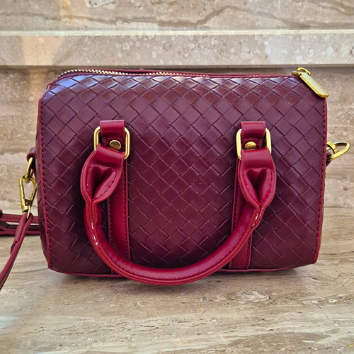 Damen henkeltasche bordeaux - damen,