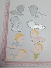 Baby Geburt Stanzschablone