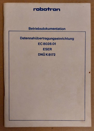 Robotron anleitung - robotron,