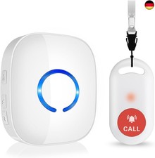 Notrufknopf für Senioren Hausnotruf Alarmknopf 500FT Notrufklingel 