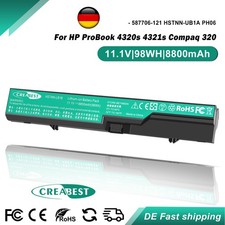 8800mAh PH06 PH09 Akku Für HP 420 425 ProBook 4320s 4420s 4520s 4525s HSTNN-UB1A