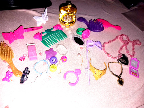 Barbie riesiges beauty set - ,