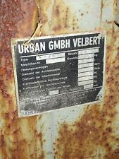 Oldie-Betonmaschine vintage URBAN 1970er Jahre #954