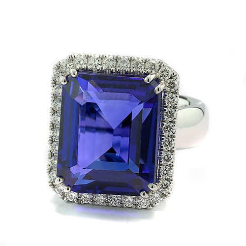 Tansanit brillant ring 41 - tansanit-brillant-ring, 20,41