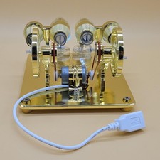 4 Zylinder Stirling Motor Weit Verbreitet Um Einfach Zu Bedienen