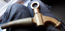 Antik 26cm Messing Zapfhahn