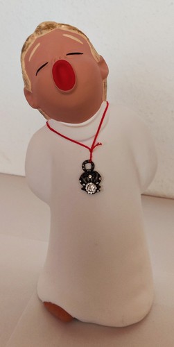 Weihnachtsengel rot ceramic - weihnachtsengel,