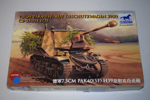 Bronco 35004 5cm pak40 - 7.5cm, (sf)