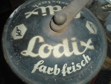 Antiker Schuhputzdosenspender/