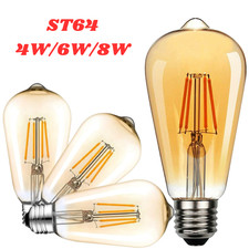 E27 LED ST64 Filament 4-8W