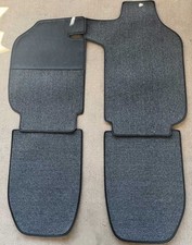 Teppiche für Porsche 911 kurzer Radstand LWB 1969-1972 Schlinge Grau Pepita