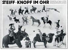 Steiff Knopf im Ohr Reklame