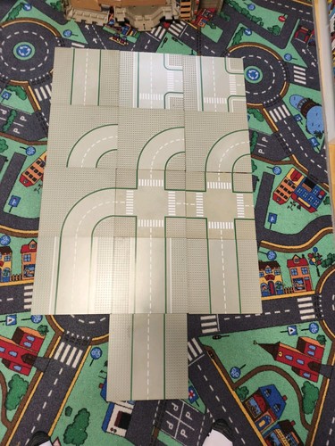 Lego city straßenplatten - 13,