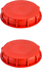 2 Pack Red IBC Tote Tank Lid