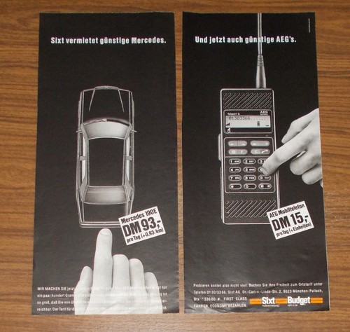 Seltene werbung sixt vermietet - seltene,