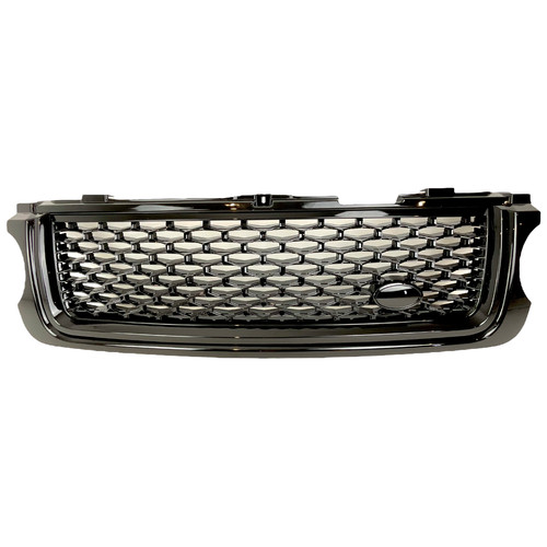 Kühlergrill glanz schwarz - kühlergrill,