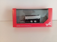 Herpa 076975 Tandem - Dreiseitenkipper silber Ovp Neuwertig
