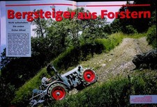 Schlepper Post 04/2014 Eicher ED 42 Allrad in einer seltenen Vorstellung auf 7 S