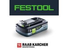 FESTOOL HighPower Akkupack BP 18 Li 4,0 HPC-ASI Akku 18V 4,0Ah Bluetooth 205034