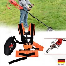 Schultergurt für Freischneider Tragegurt Doppel Motorsense Rasentrimme Trimmer