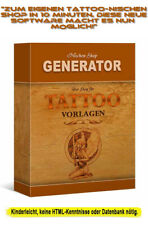 Tattoo Nischen Shop Generator (komplett eingerichtet) – PLR-/Reseller-Lizenz