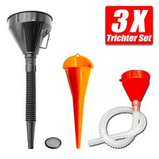 3er Set Trichter Tanken