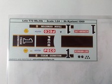 Decals für den lola - decals, 1:24