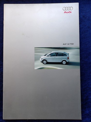 Audi tdi prospekt - a2,