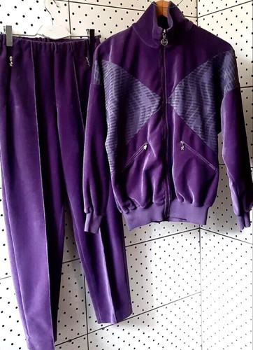 Vintage 80s ruff - vintage, sportvelour