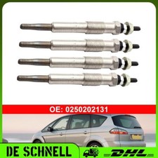 4 Stk Für FORD S-MAX TOURNEO TRANSIT 1.8 2.2 TDCi Glühstiftkerze GLP024