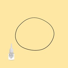 Plattenspieler Riemen Öl = Kit 27 für Audiomeca Roma Turntable