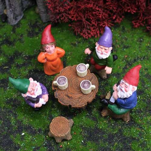 Mini-gartenzwerg-statue