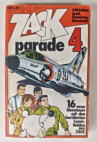 Zack parade 4 taschenbuch - zack,