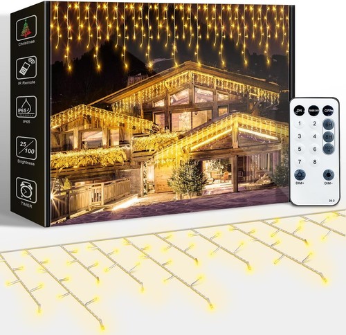 Lichterkette eisregen 30m led - lichterkette,