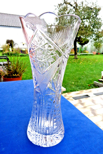 Kristallvase hoch in - kristallvase, cm