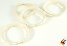 4x Zentrierringe 70,4 x 63,4 / 70 4 auf 63 4 Beige kompatibel mit Rondell Ford F