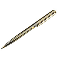 Elysee Damascene 24/12 Karat Globetrotter Kugelschreiber Gold Silber Classic