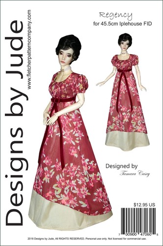 Regency puppe kleidung nähen - puppe,